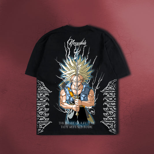 BROKEN TIMELINE BLACK TEE