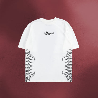 BROKEN TIMELINE WHITE TEE