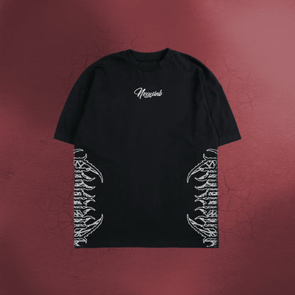 BROKEN TIMELINE BLACK TEE