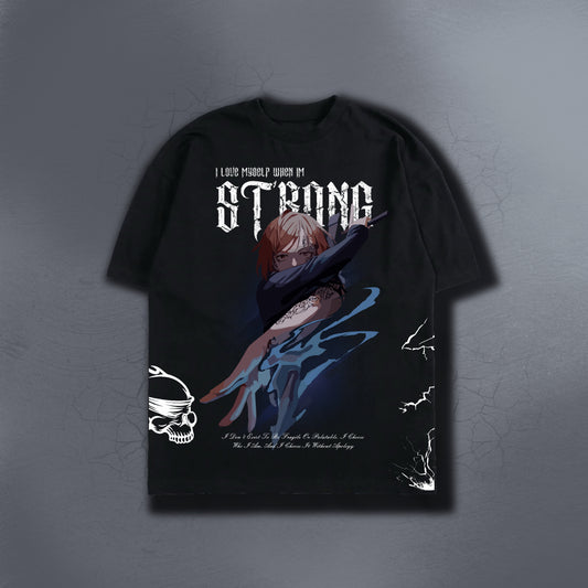 BLOOD NAIL BLACK TEE