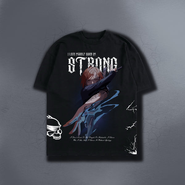 BLOOD NAIL BLACK TEE