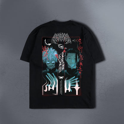 YING AND YANG BLACK TEE