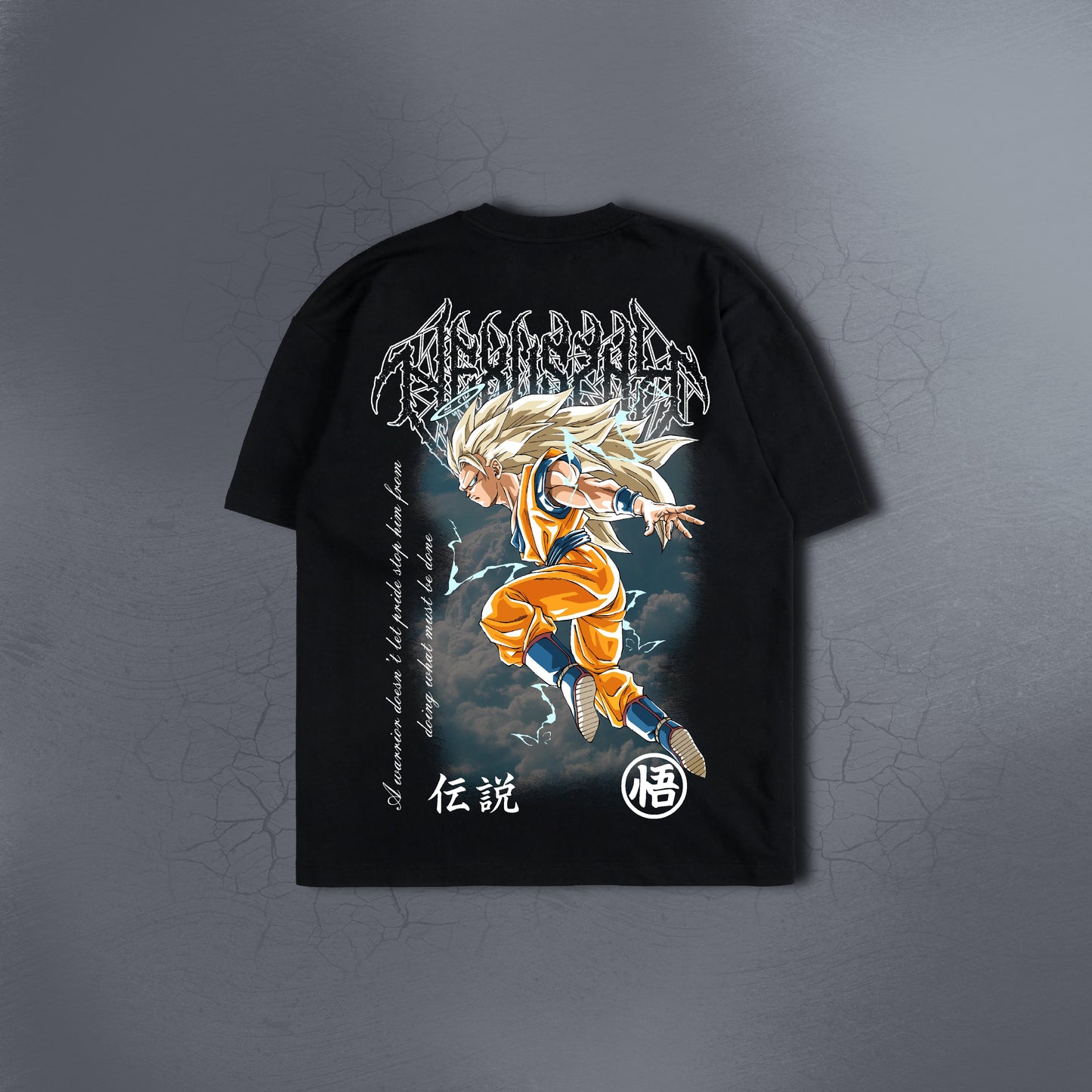 WEIGHT OF DIVINITY BLACK TEE