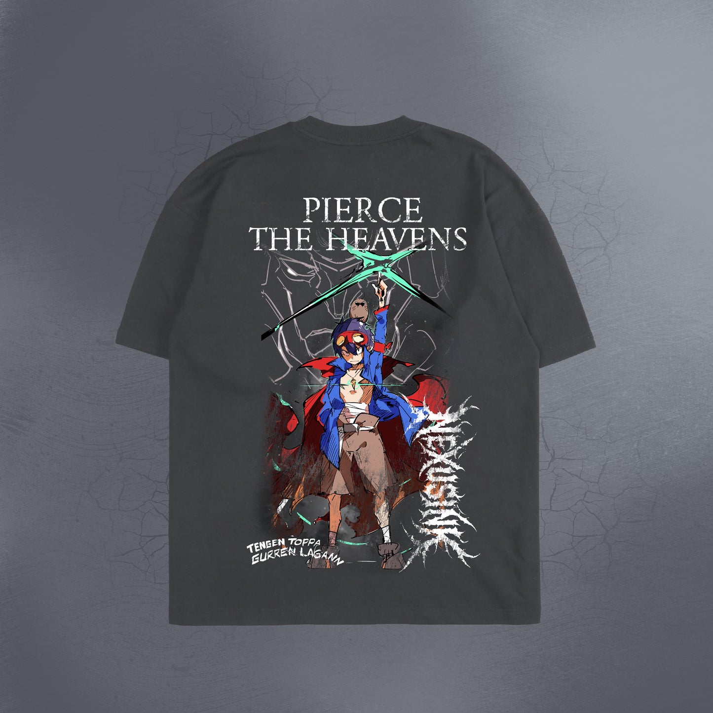 PIERCE THE HEAVENS GRAY TEE