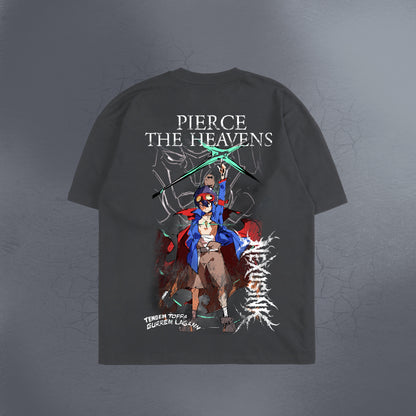 PIERCE THE HEAVENS GRAY TEE