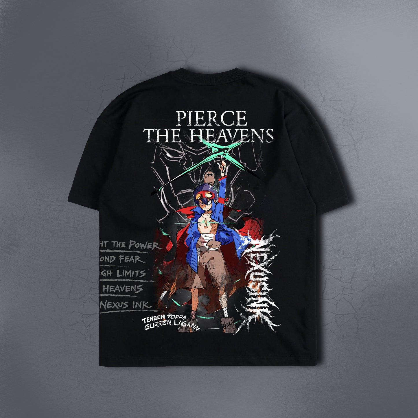 PIERCE THE HEAVENS BLACK TEE
