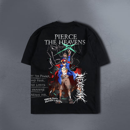 PIERCE THE HEAVENS BLACK TEE