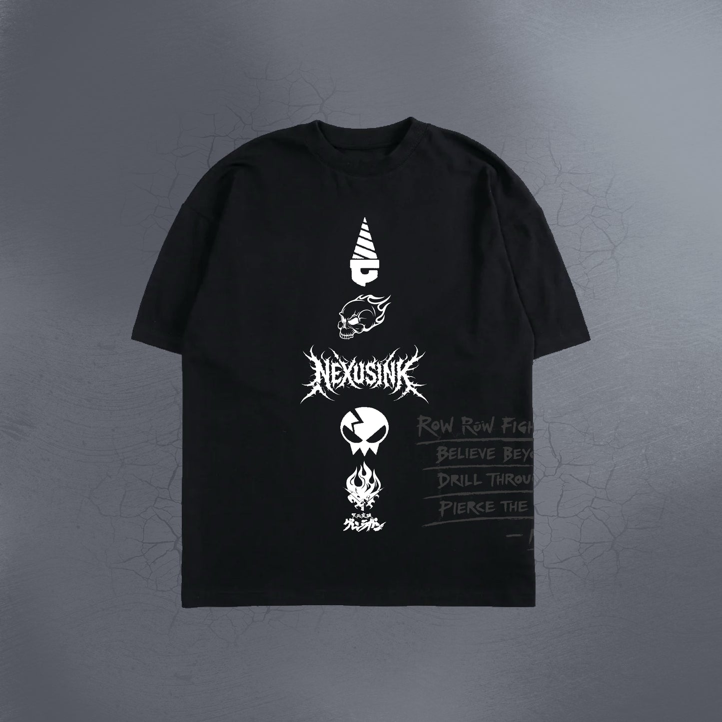 PIERCE THE HEAVENS BLACK TEE