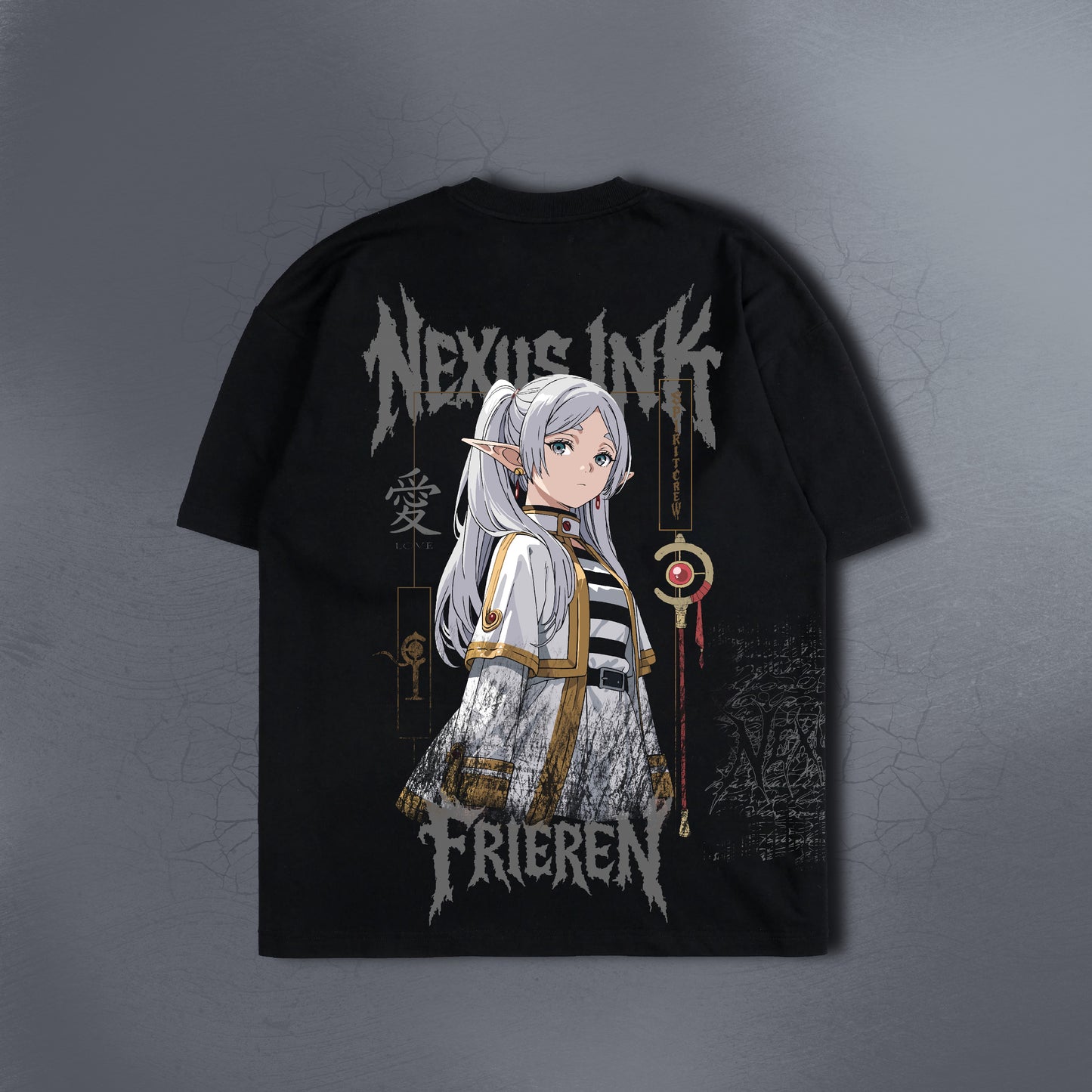 A CENTURY TOO LATE BLACK TEE