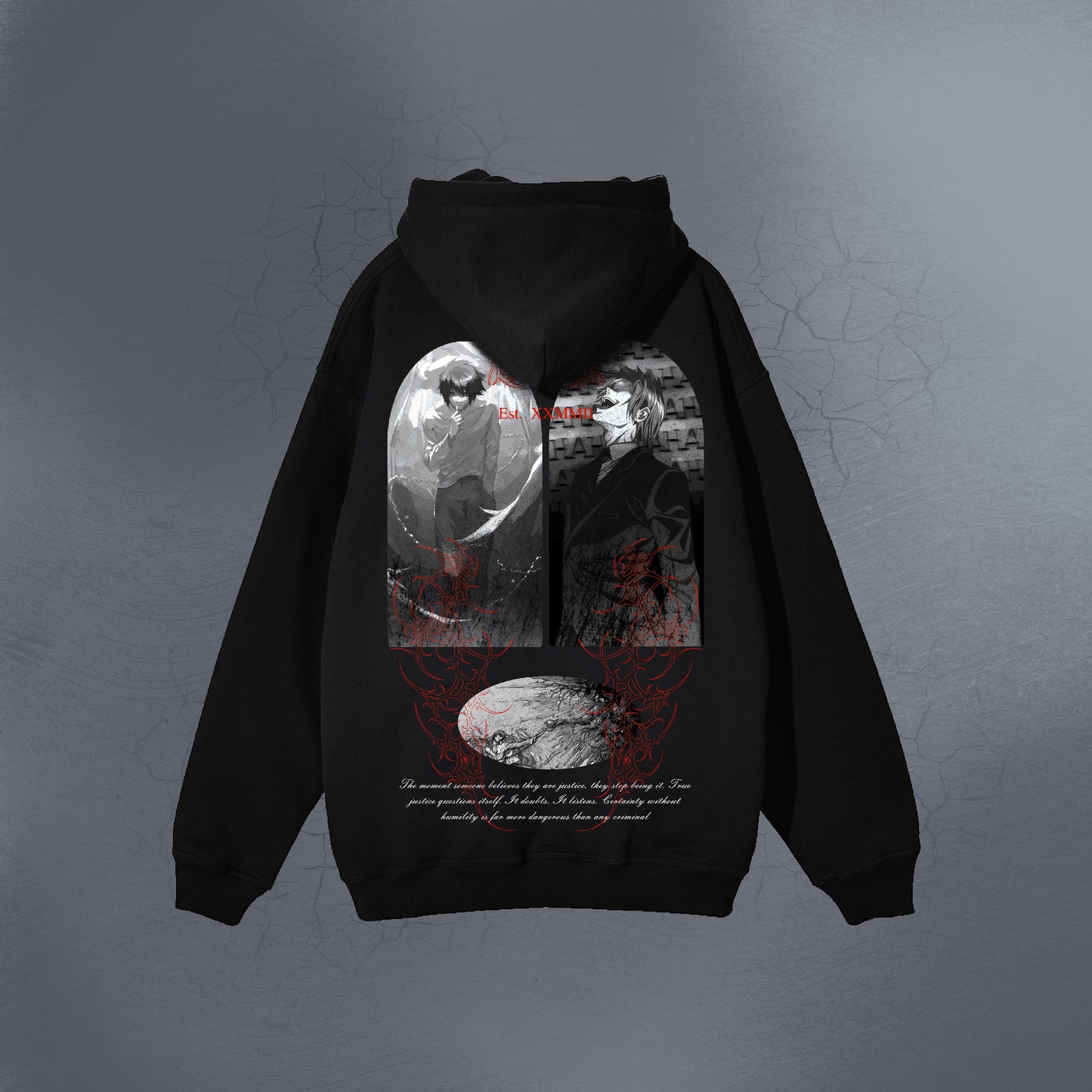ORDER VS REASON BLACK HOODIE