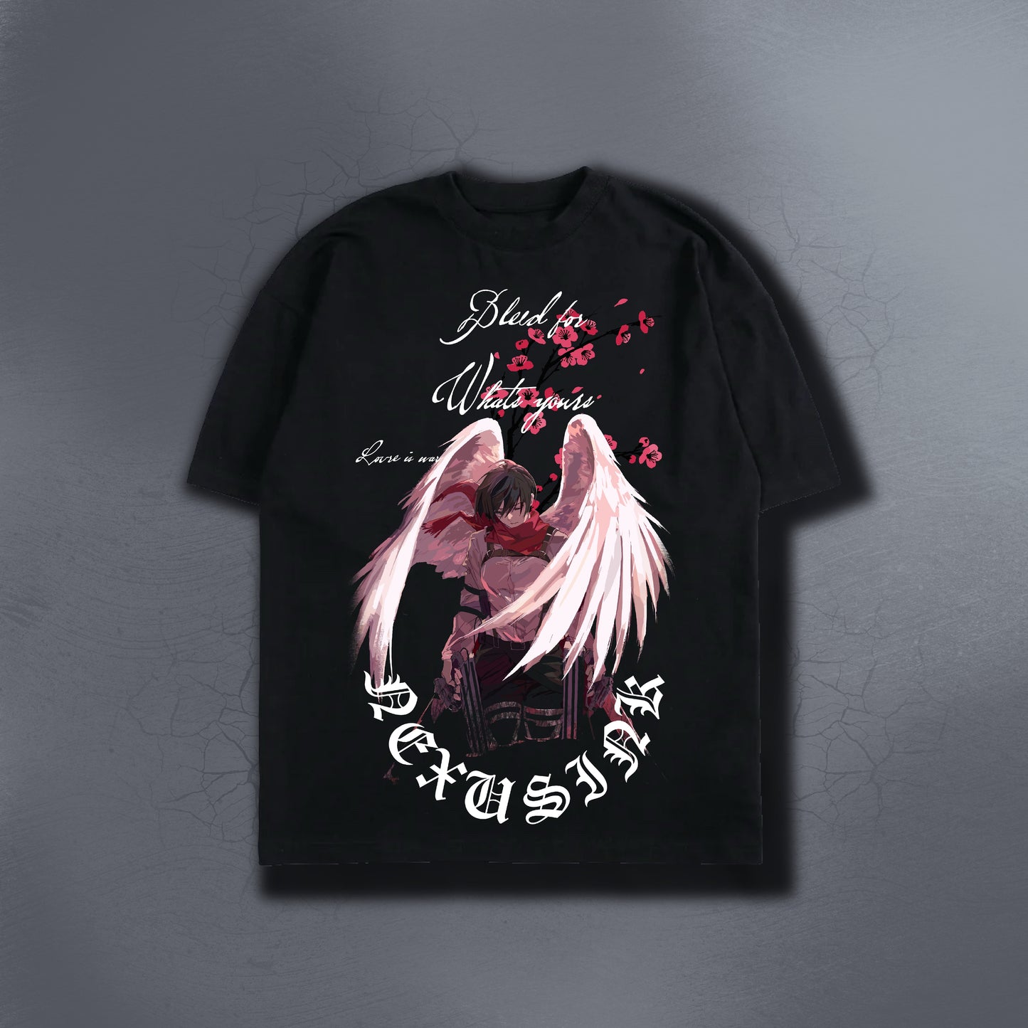 SILENT GUARDIAN BLACK TEE