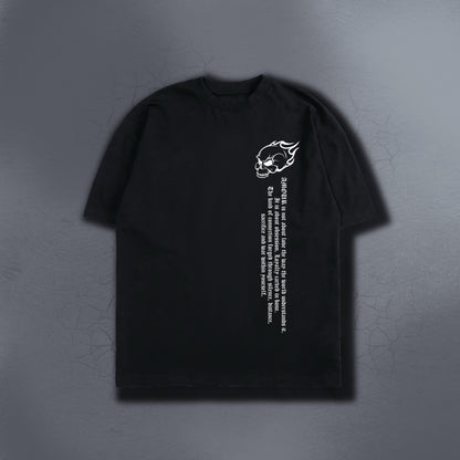 CROW OMEN BLACK TEE