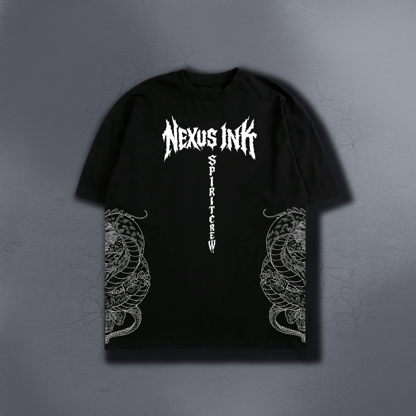 DRAGON FIST BLACK TEE