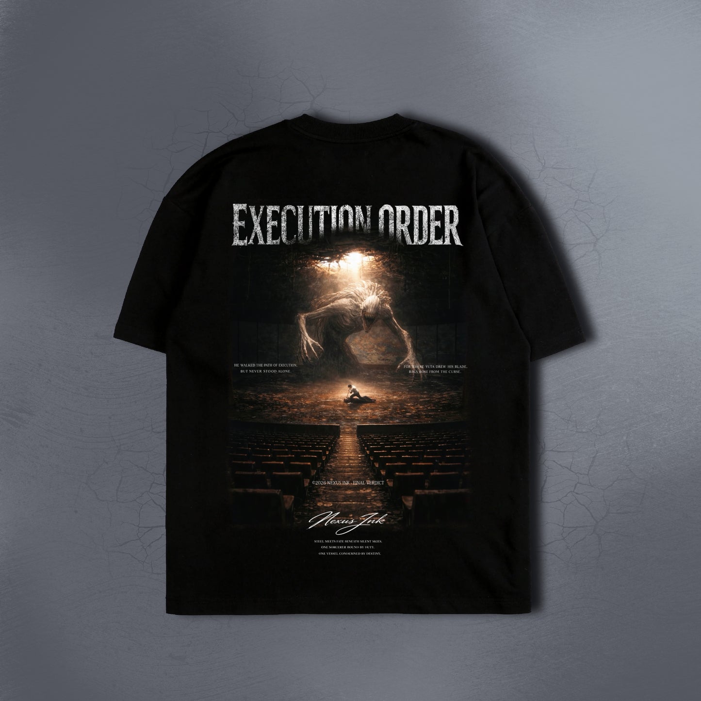 EXECUTION ORDER BLACK TEE 1/25