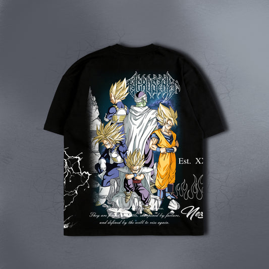 Z FIGHTERS BLACK TEE 1/20