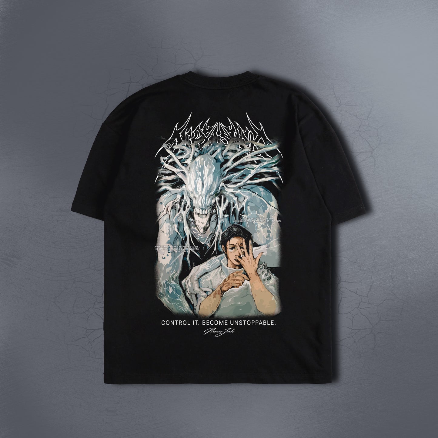 CONTROL IT BLACK TEE