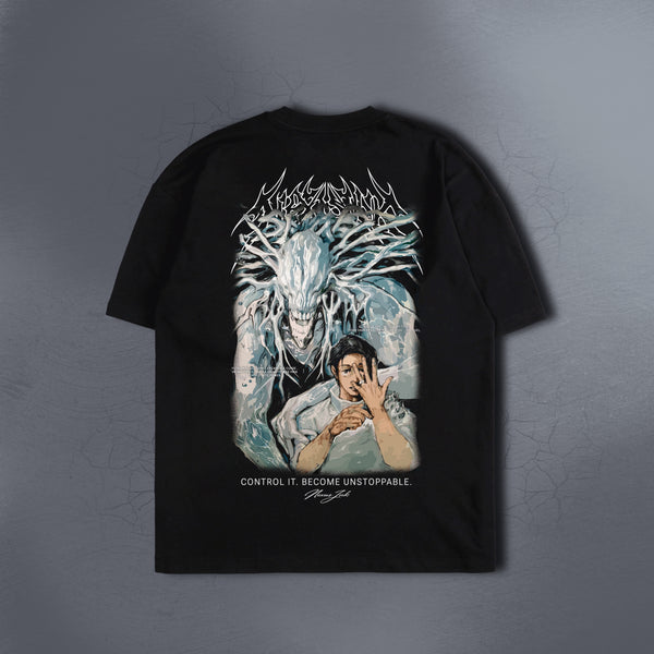 CONTROL IT BLACK TEE