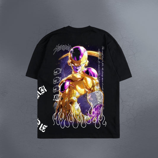 GOLDEN RAGE BLACK TEE