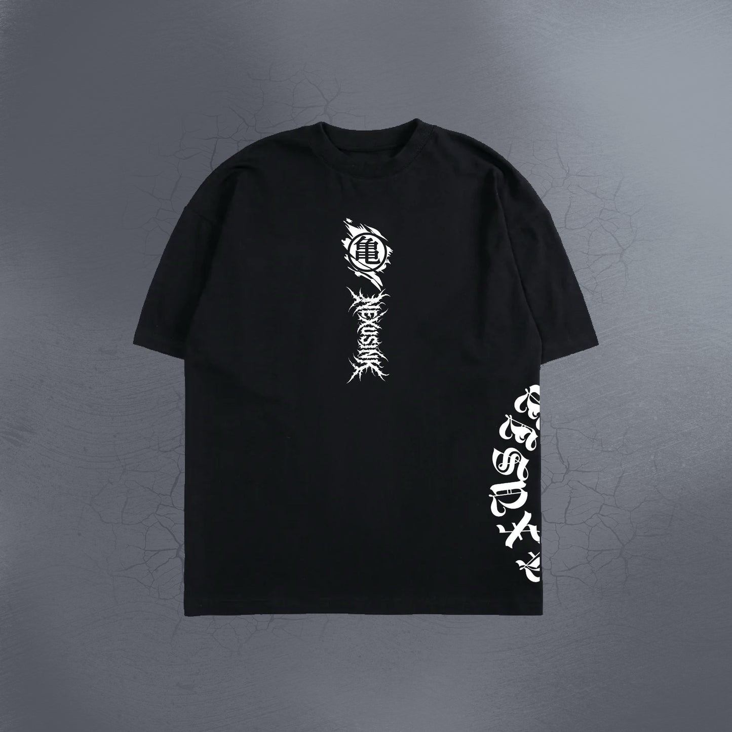 GOLDEN RAGE BLACK TEE