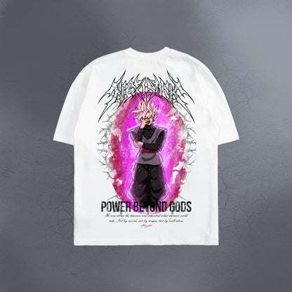 BEYOND GODS WHITE DISTRESSED TEE