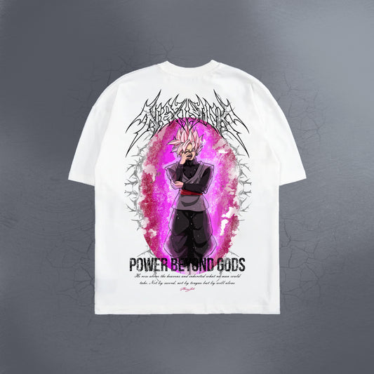 BEYOND GODS WHITE DISTRESSED TEE