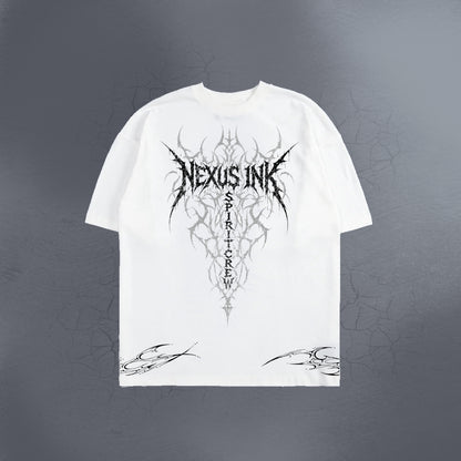 COSMIC BALANCE WHITE TEE