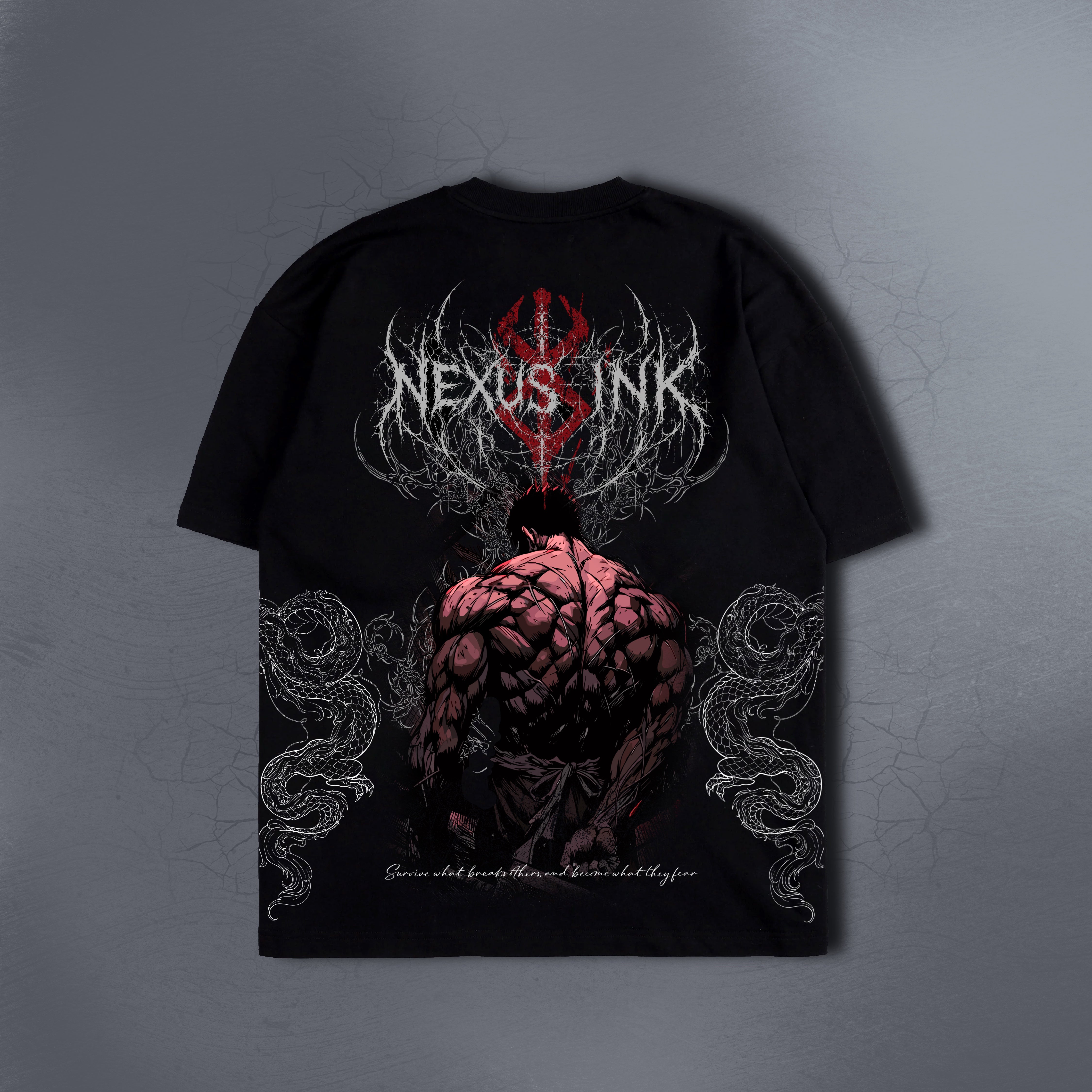 UNBREAKABLE BLACK TEE 50/50 – Nexus ink