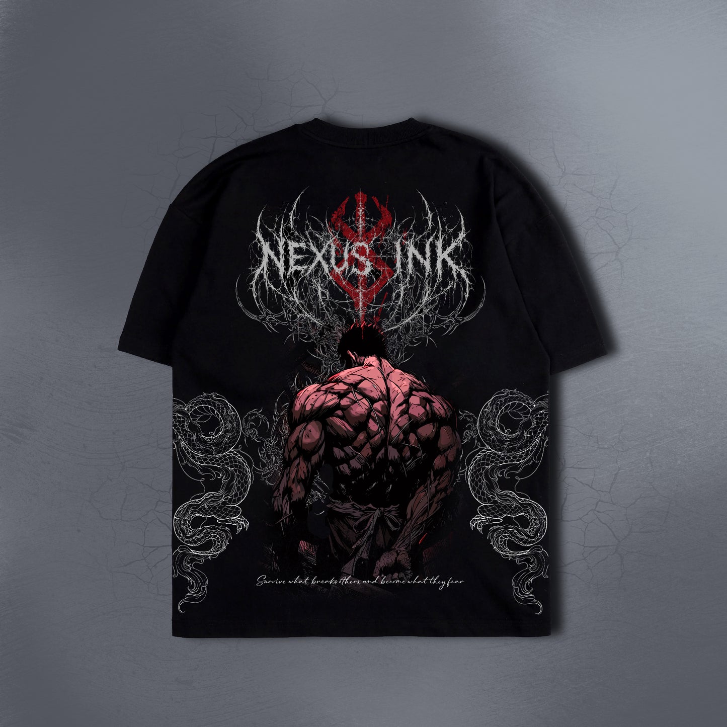 UNBREAKABLE BLACK TEE 50/50