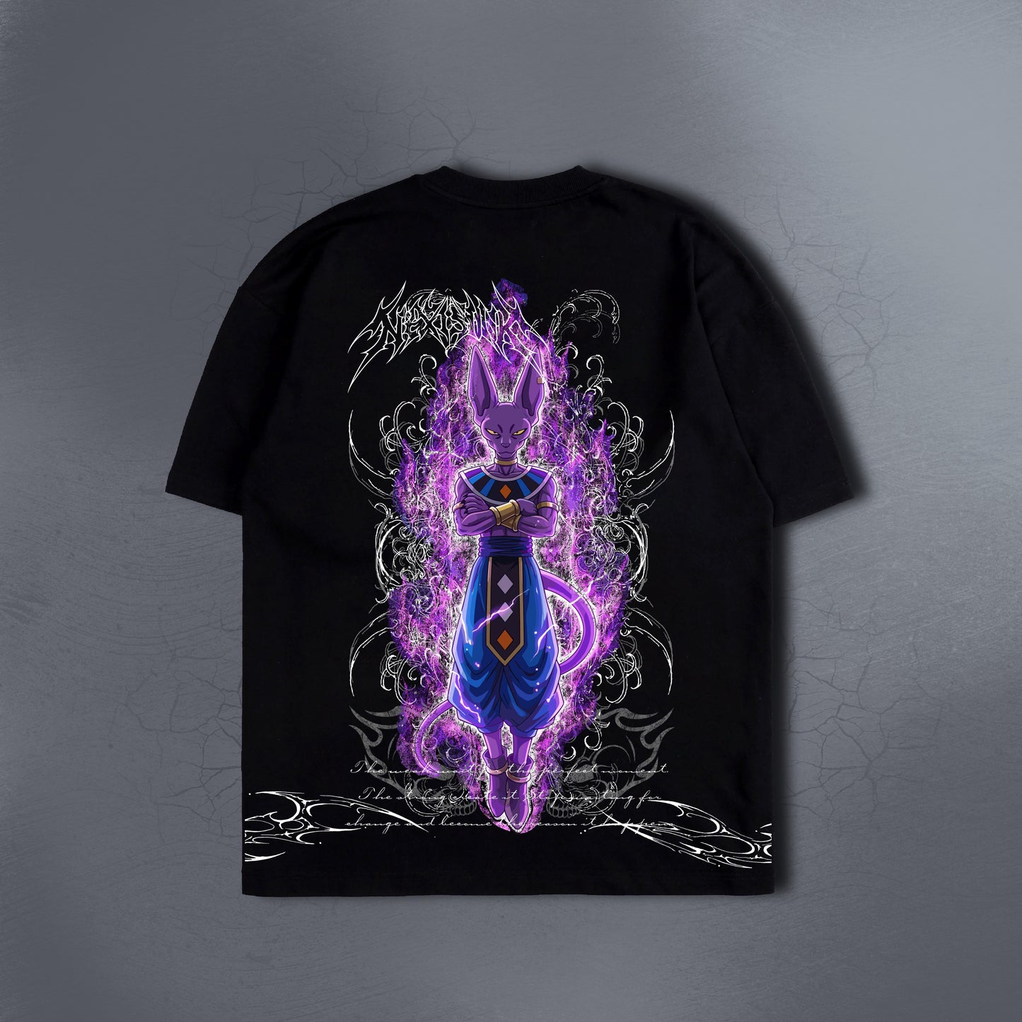 COSMIC BALANCE BLACK TEE