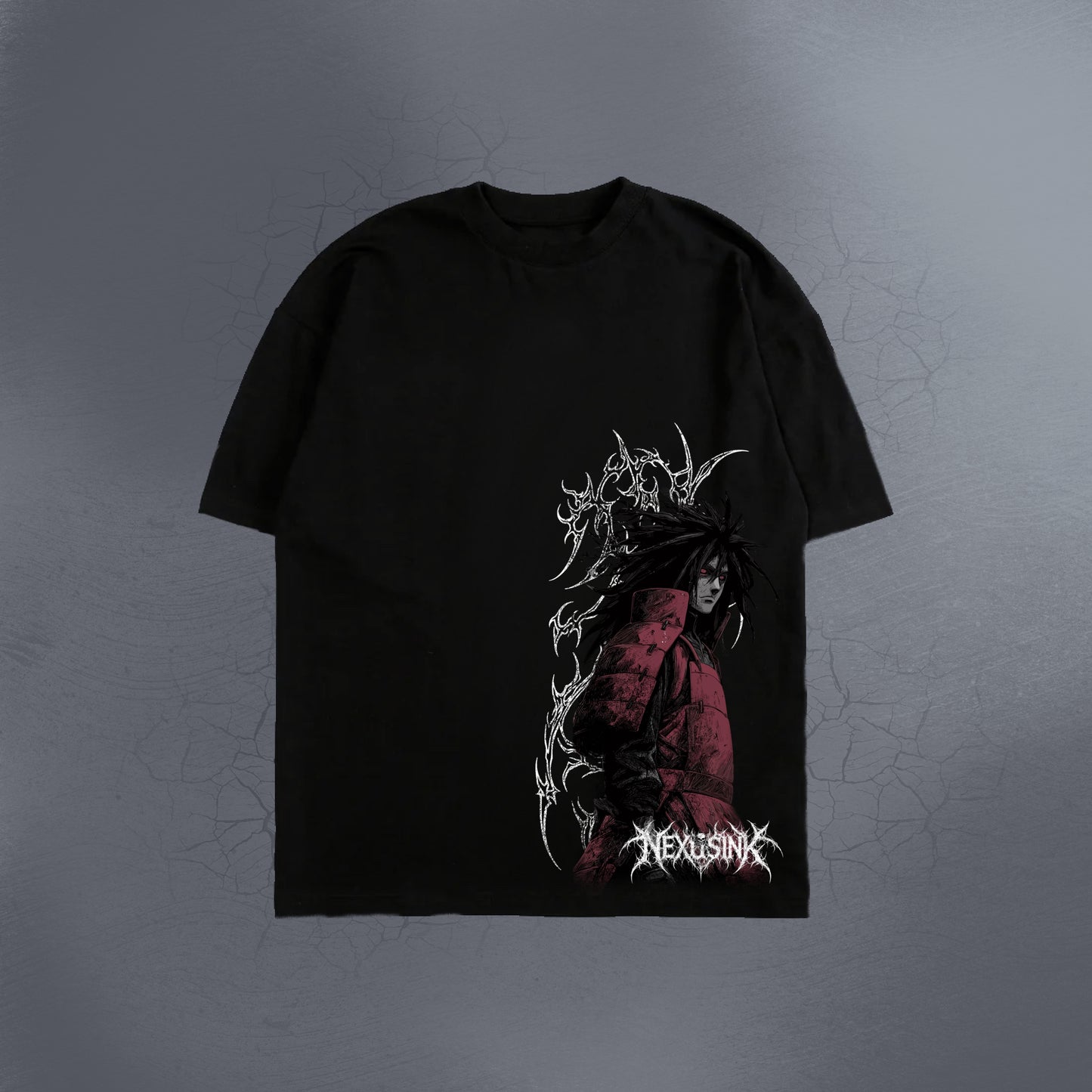 EYE OF THE MOON ACID BLACK TEE