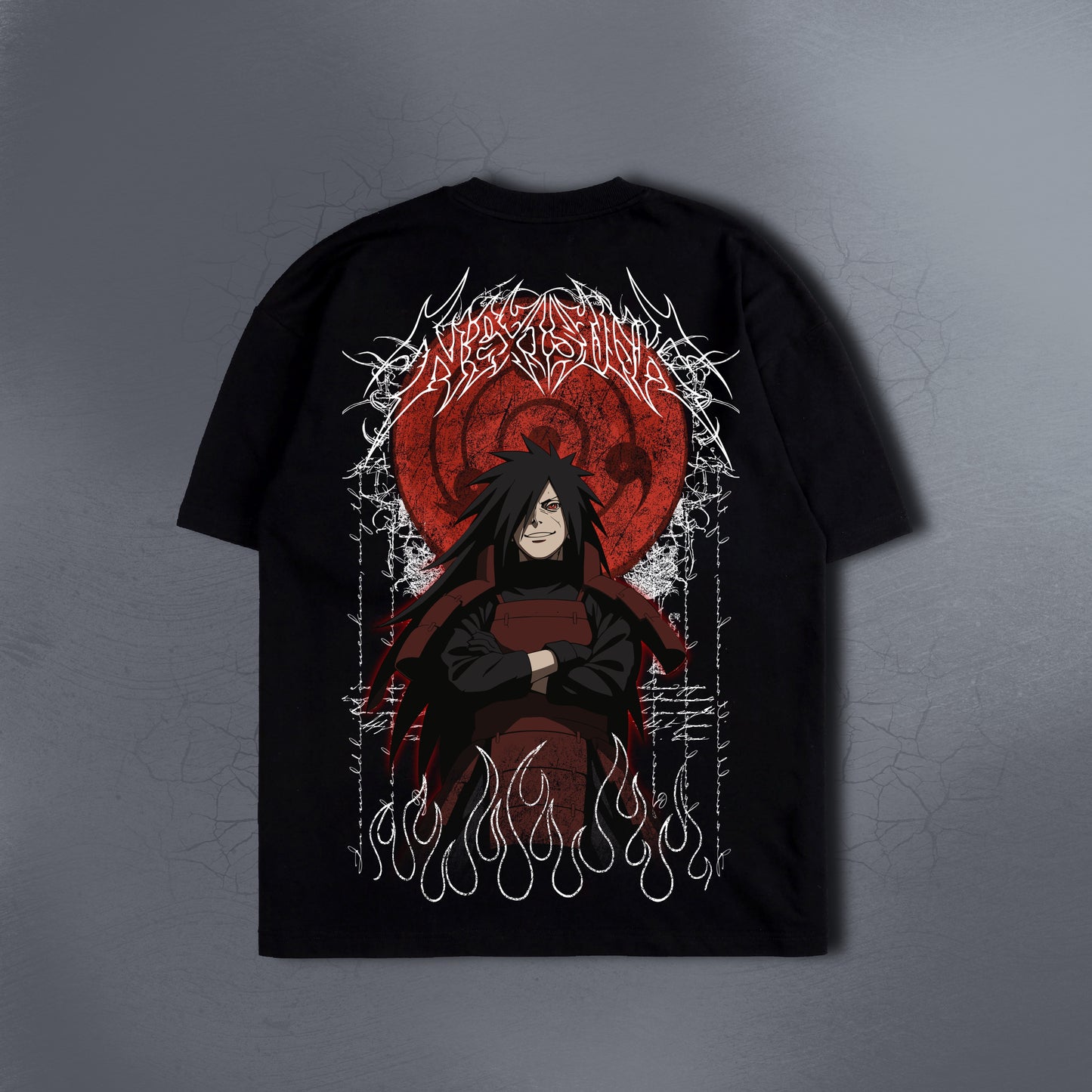 EYE OF THE MOON ACID BLACK TEE