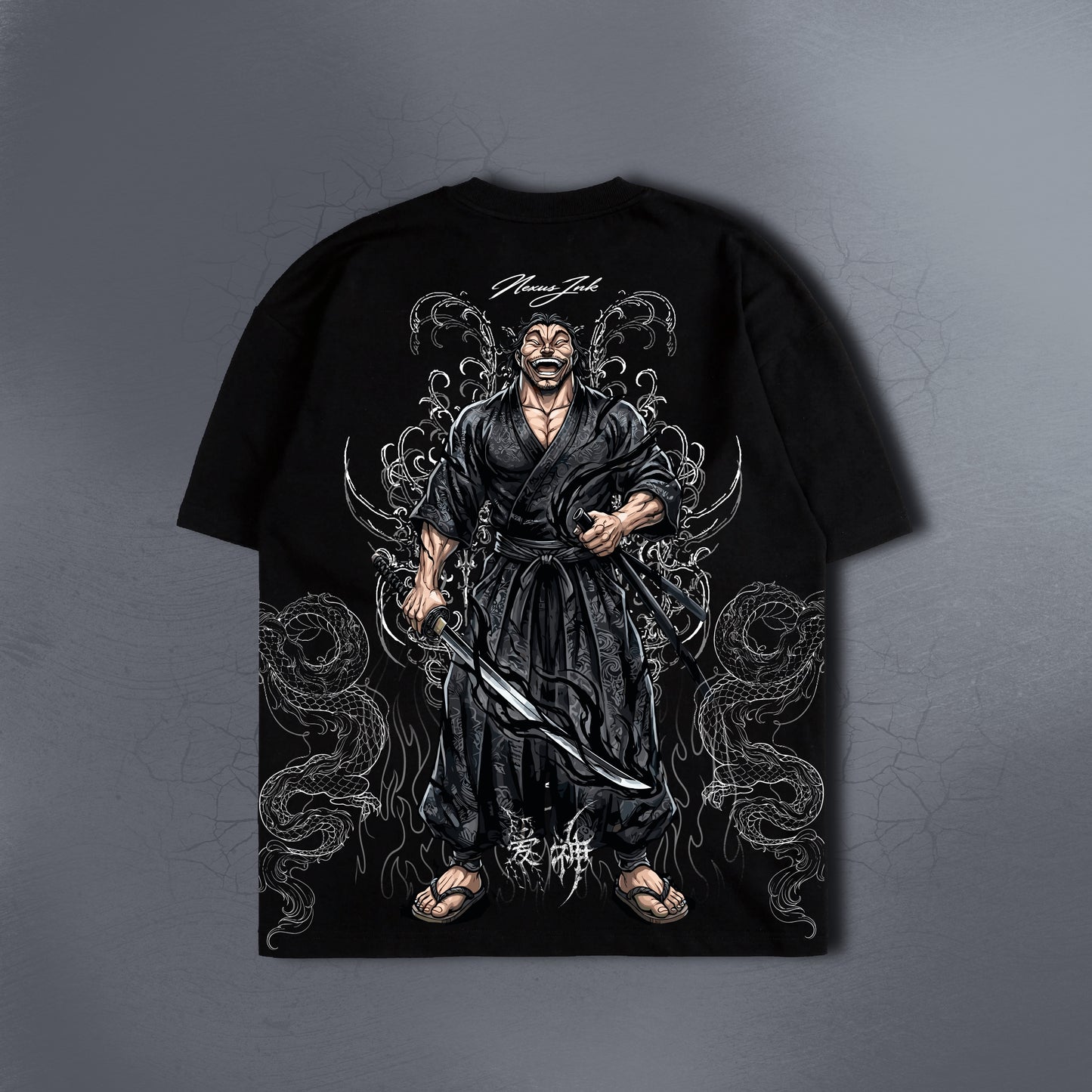 THE INVINCIBLE SAMURAI BLACK TEE