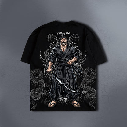 THE INVINCIBLE SAMURAI BLACK TEE