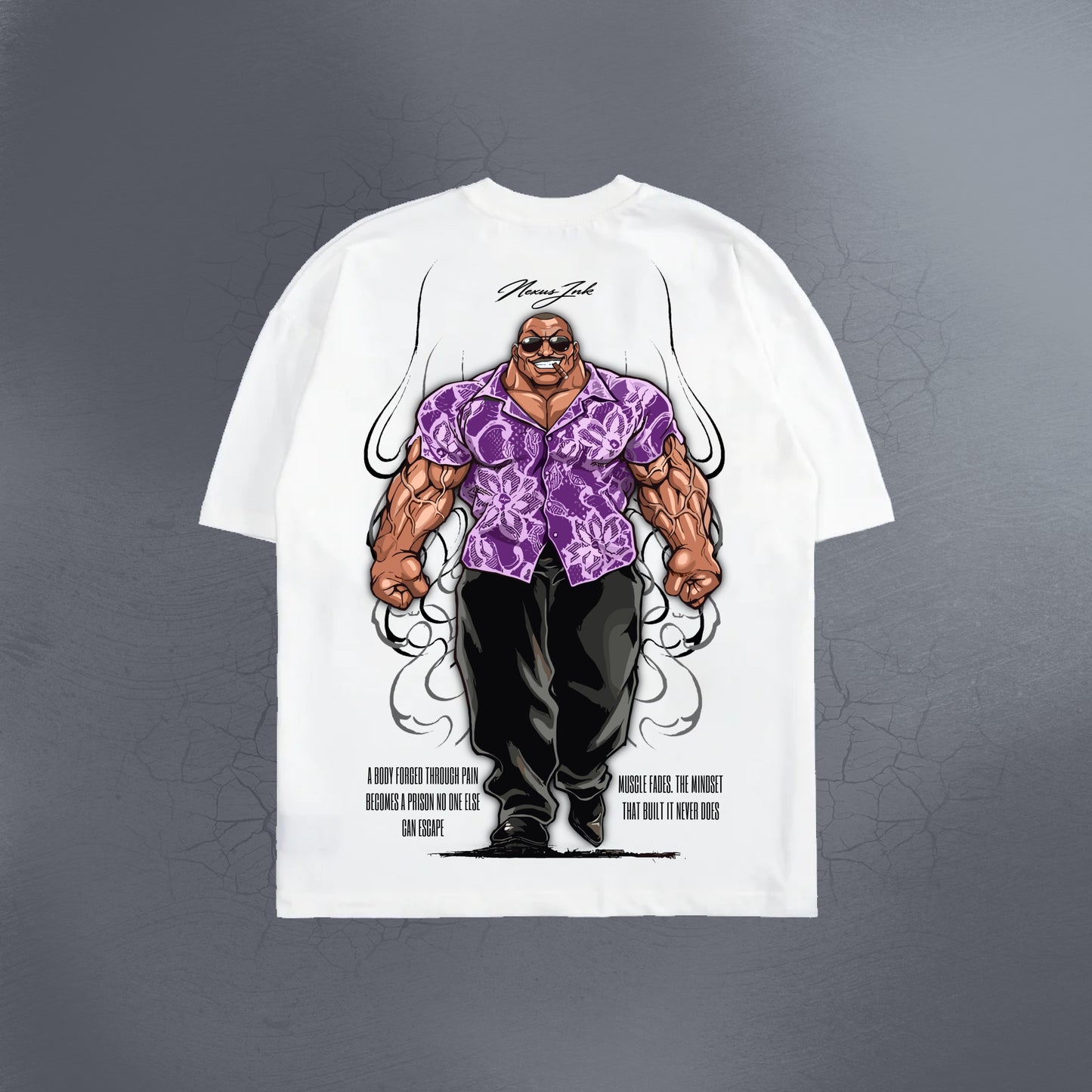 UNCHAINED WHITE TEE