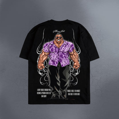 UNCHAINED BLACK TEE