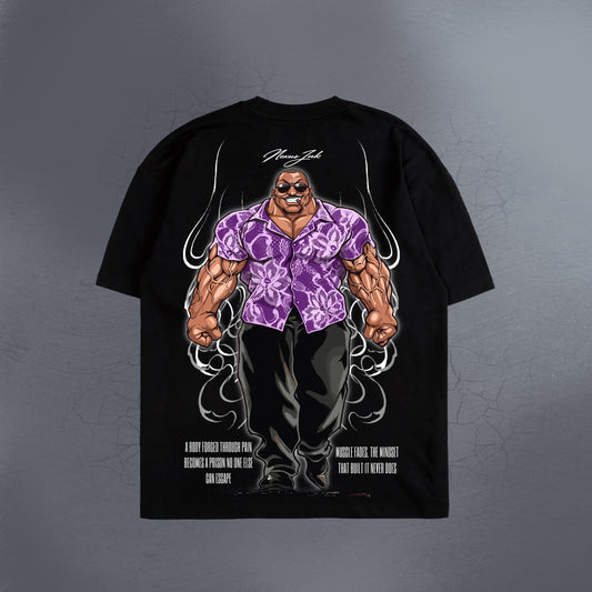 UNCHAINED BLACK TEE