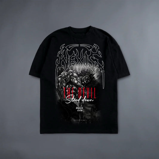 THE DEVIL STOOD DOWN BLACK TEE
