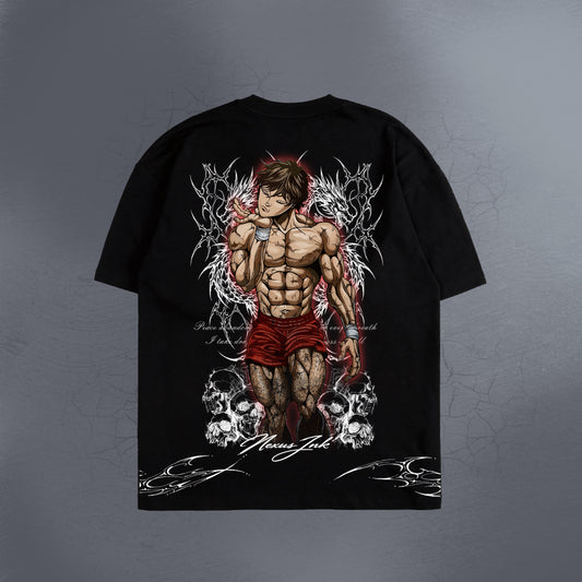 NO LIMITS BLACK TEE 50/50