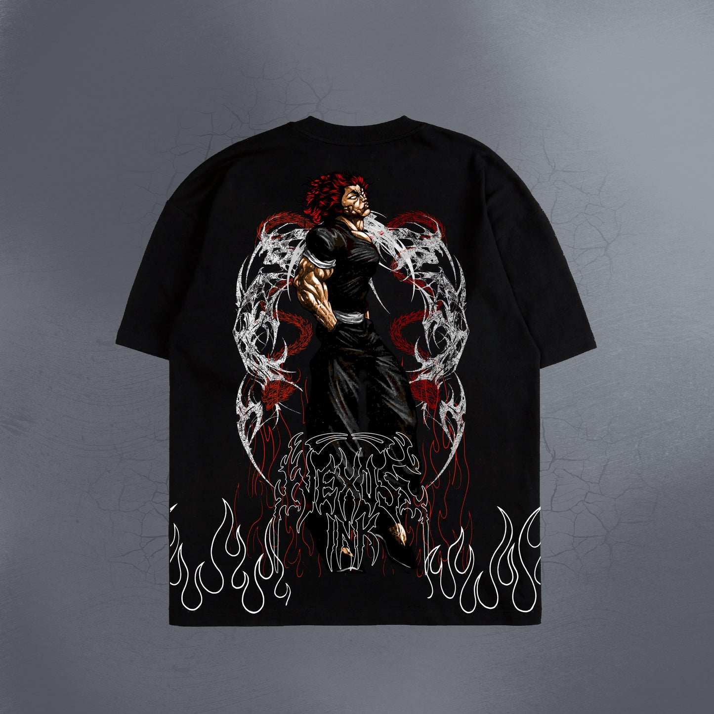THE OGRE BLACK TEE 50/50