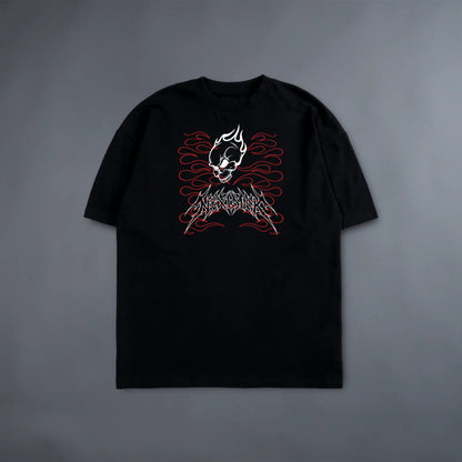CRIMSON GRACE BLACK TEE