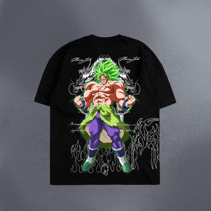 BORN WILD BLACK TEE