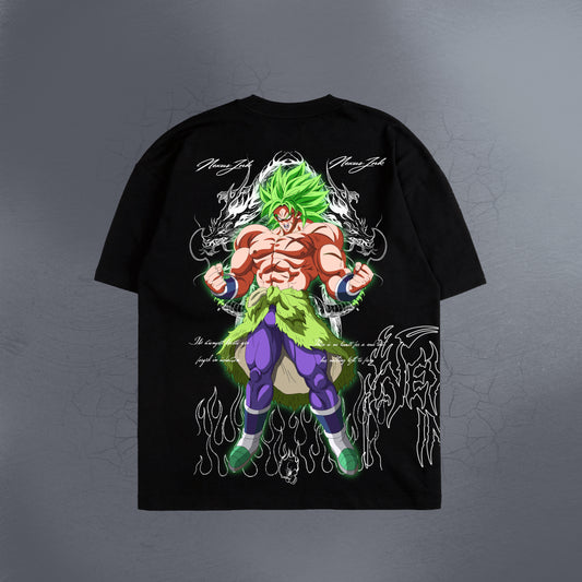 BORN WILD BLACK TEE