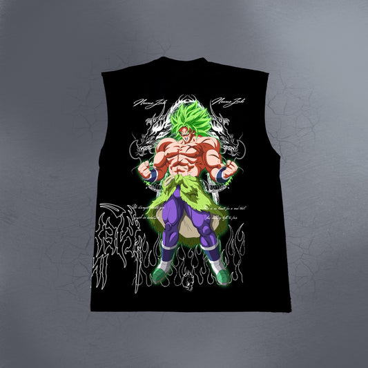 BORN WILD BLACK CUTOFF