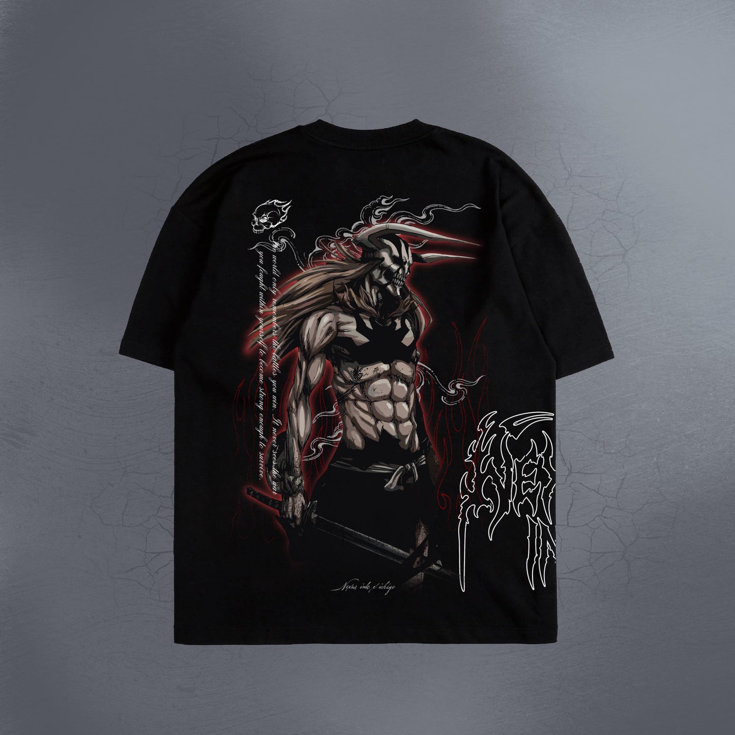 HOLLOW BLACK TEE