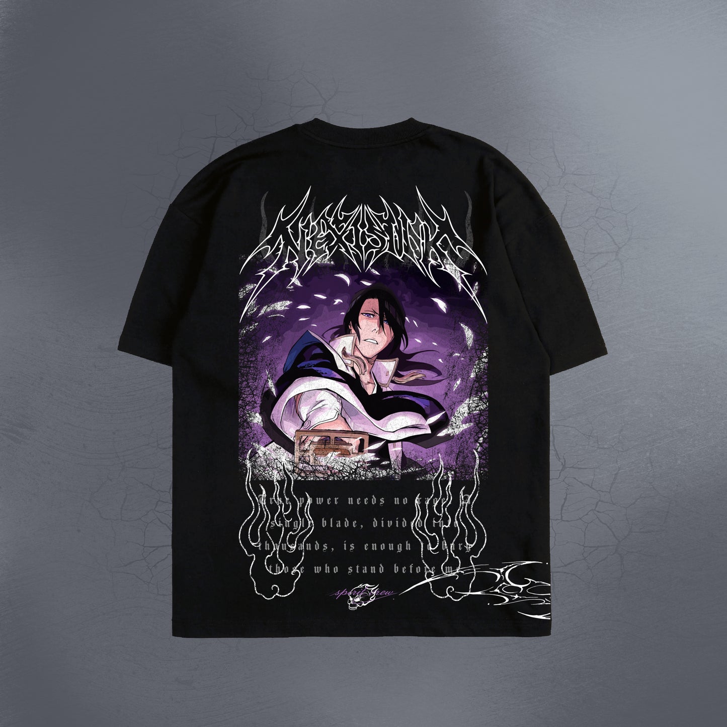 PETALS BLACK TEE