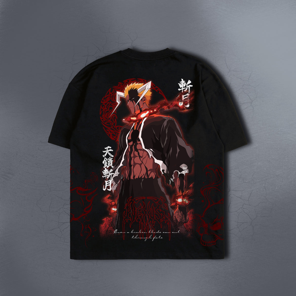 FINAL MOON BLACK TEE 100/100