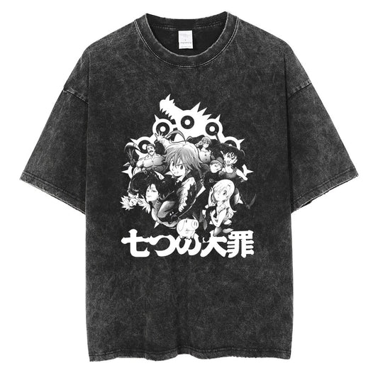 SEVEN DEADLY SINS VINTAGE TEE