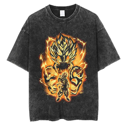 GOLDEN GOGETA VINTAGE TEE