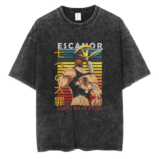 ESCANOR SEVEN DEADLY SINS VINTAGE TEE