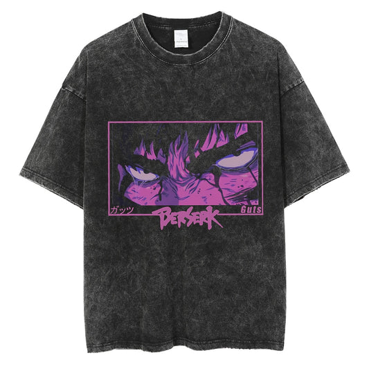 PURPLE EYES GUTS VINTAGE TEE